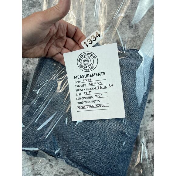 Vtg 90s Y2K Levi’s 550 Batwing Red Tab Relaxed Jeans 36×34 90s Y2k USA - Picture 9 of 9